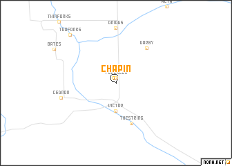 map of Chapin