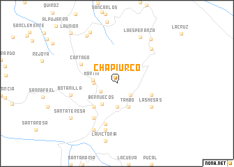 map of Chapiurco