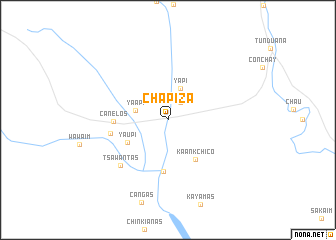 map of Chapiza