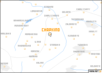 map of Chapkino