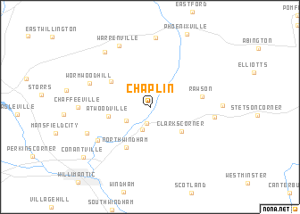 map of Chaplin