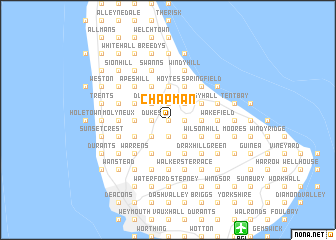 map of Chapman