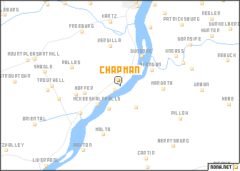 map of Chapman