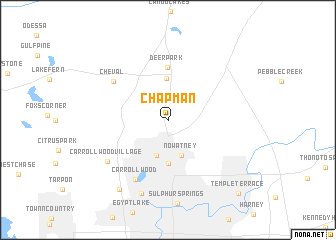 map of Chapman