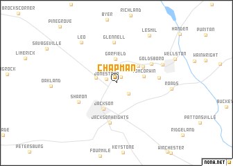 map of Chapman