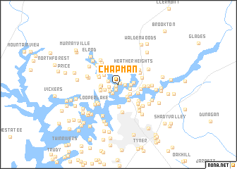 map of Chapman