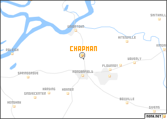 map of Chapman