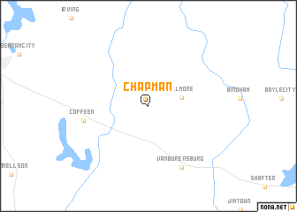 map of Chapman