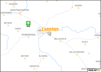 map of Chapman