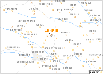 map of Chʼapni