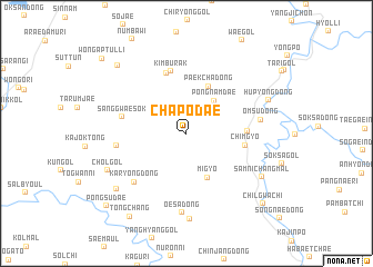 map of Chap\