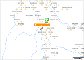 map of Chaponda