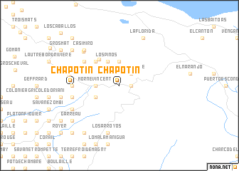 map of Chapotin