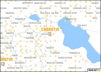 map of Chapotin