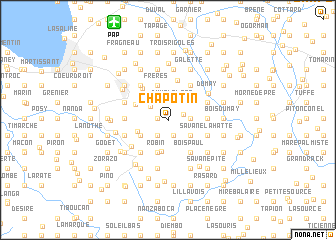 map of Chapotin