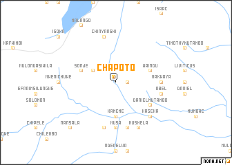 map of Chapoto