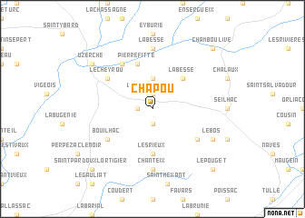 map of Chapou