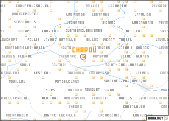 map of Chapou