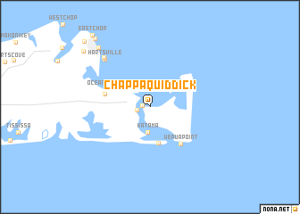 map of Chappaquiddick