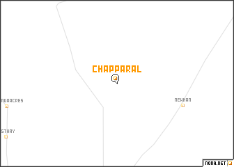 map of Chapparal