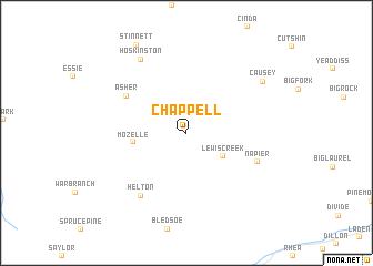 map of Chappell