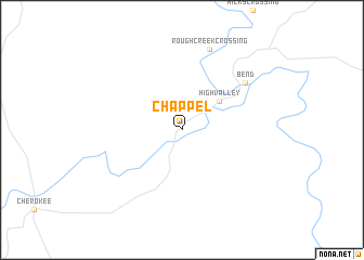 map of Chappel