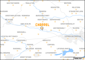 map of Chappel