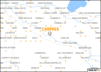 map of Chappes