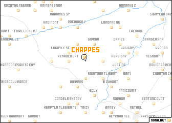 map of Chappes