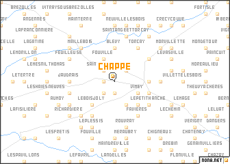 map of Chappe