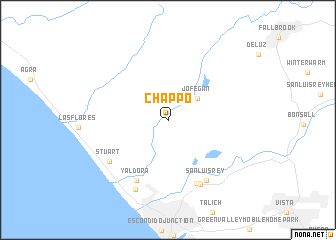 map of Chappo