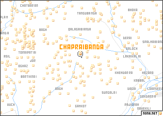 map of Chaprai Bānda