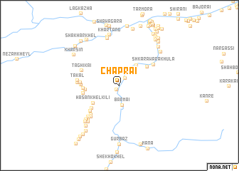 map of Chaprai