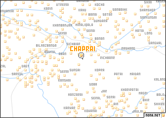 map of Chaprai