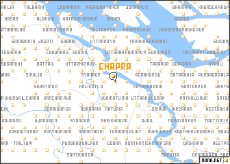 map of Chāpra