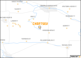 map of Chaptsev