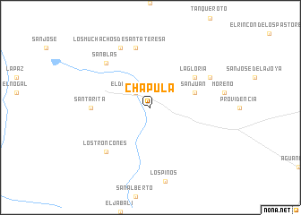 map of Chapula