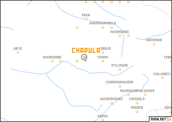 map of Chapula