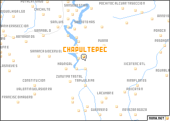 map of Chapultepec