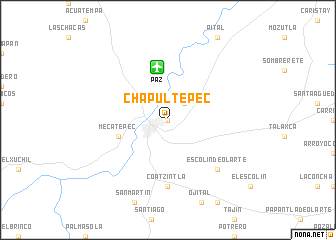 map of Chapultepec