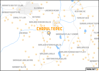 map of Chapultepec