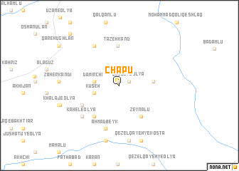 map of Chapū