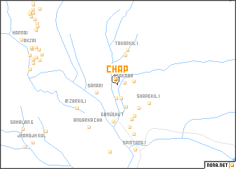 map of Chāp