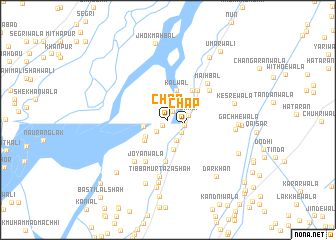 map of Chap