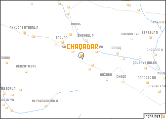 map of Chaqādar