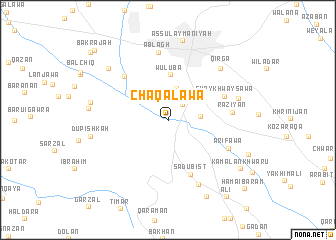 map of Chaqalāwa