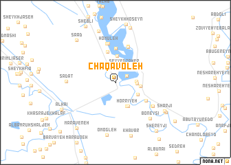 map of Chaqāvoleh