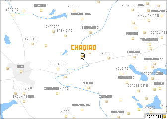 map of Chaqiao