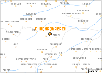 map of Chaqmāq Darreh