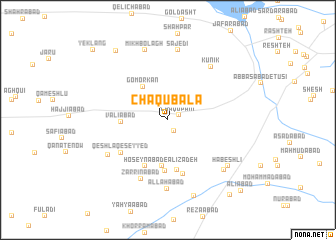 map of Chāqū Bālā